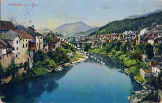 Bild einer Postkarte aus Waidhofen an der Ybbs